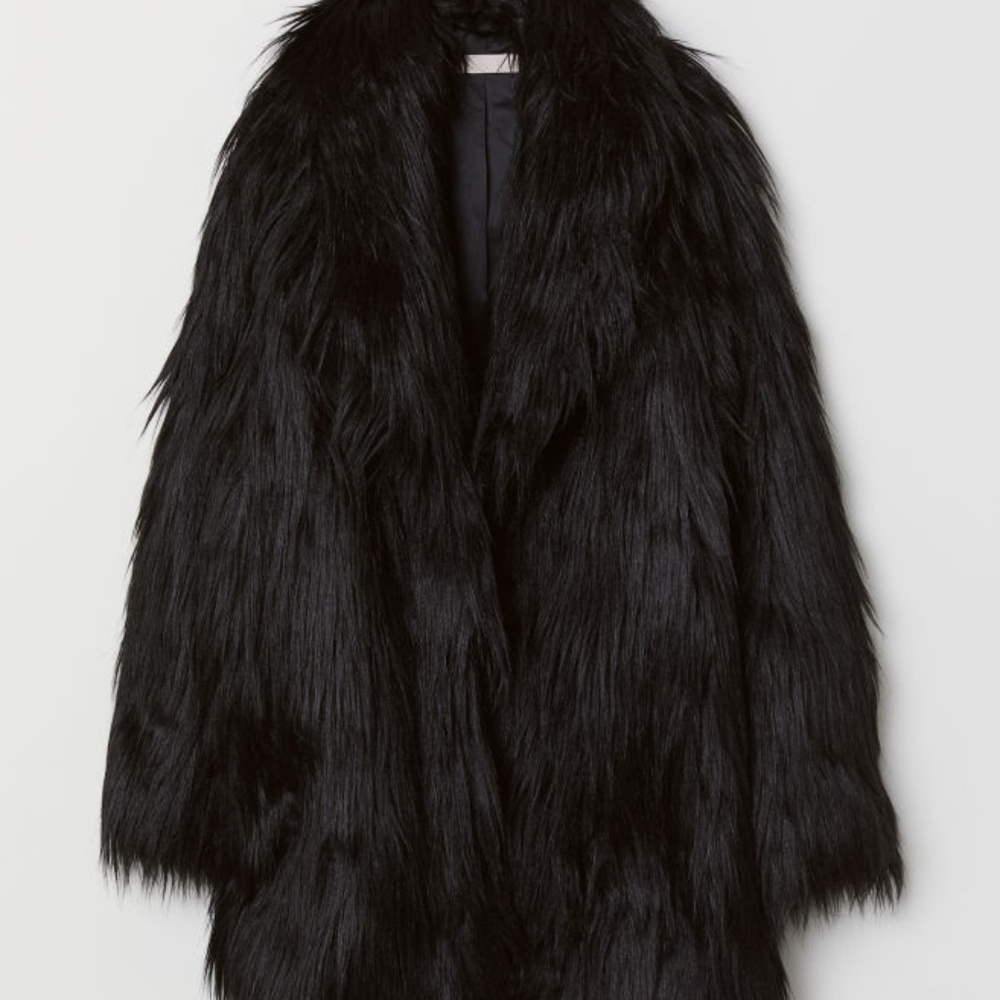 Oversized Faux Fur Coat